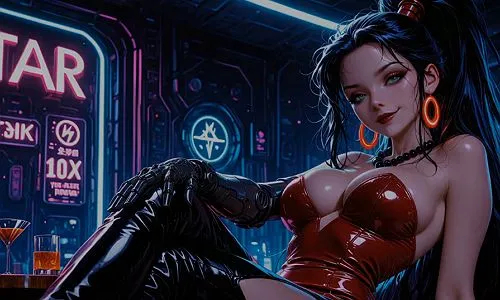 Киберпанк-фантазия: Neon…